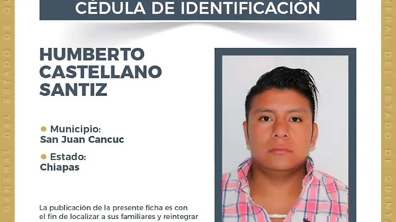 Cédula de ID HUMBERTO